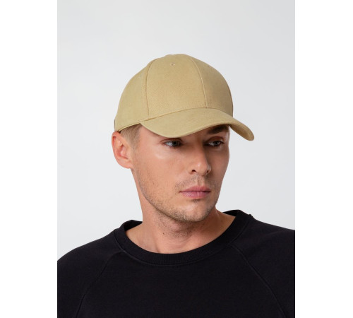 Бейсболка Hillside, бежевая