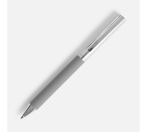 Ручка шариковая Eyeshot Soft Touch, серая