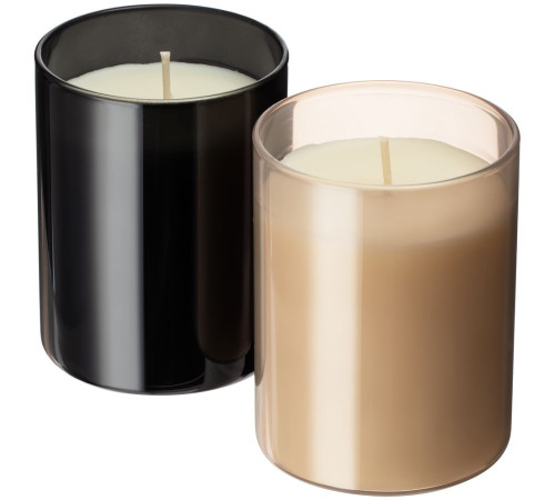 Ароматическая свеча Flikka, сандал и амбра, черная