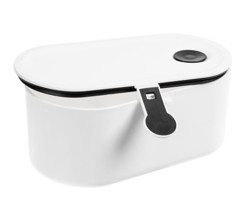 Ланчбокс Lunch Break, белый с черным