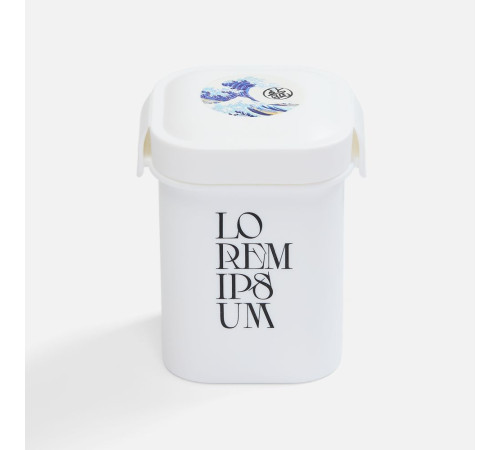 Ланчбокс для снеков Lunch Crunch, белый