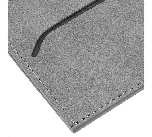 Чехол для карточек Nubuk, светло-серый