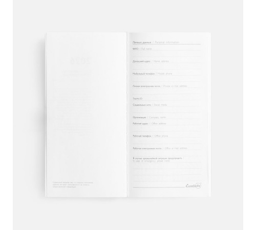 Еженедельник Baza, датированный, зеленый