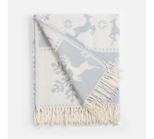 Плед «Скандинавия», серый