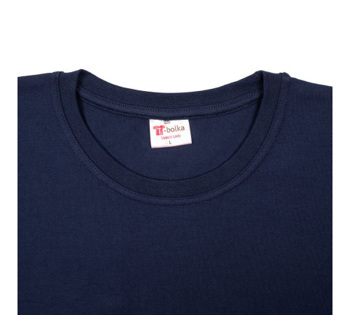 Футболка женская T-bolka Stretch Lady, кобальт (темно-синяя)