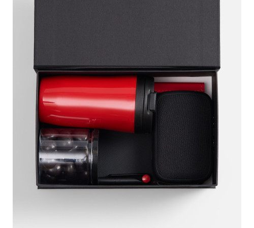 Набор Nice Twice Underway, черный с красным