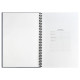 Ежедневник Notera, недатированный, синий