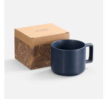 Чашка Jumbo в коробке матовая, темно-синяя