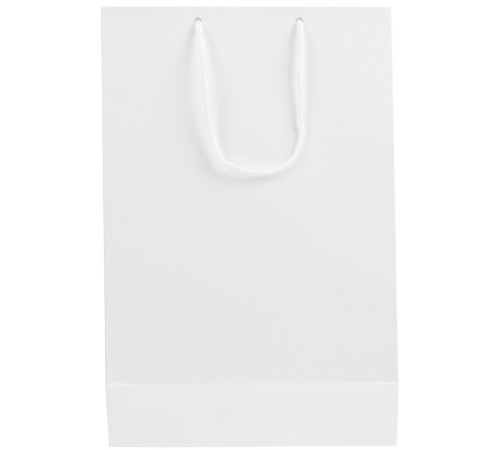 Пакет бумажный «Блеск», средний, белый