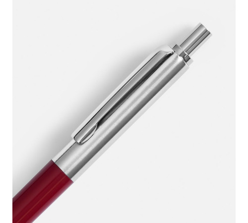 Ручка шариковая Popular, бордовая