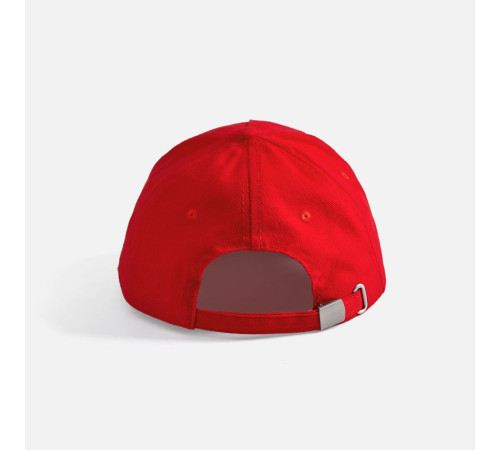 Бейсболка Long Beach, красная с белым