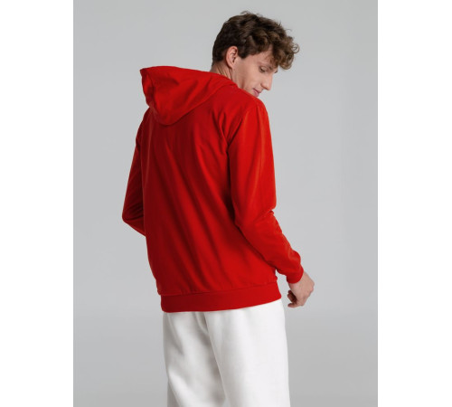 Толстовка на молнии с капюшоном Unit Siverga, красная