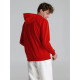 Толстовка на молнии с капюшоном Unit Siverga, красная