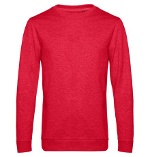 Свитшот унисекс Set In, красный меланж