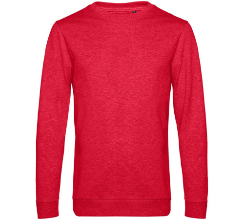 Свитшот унисекс Set In, красный меланж