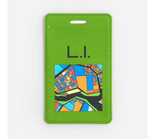 Чехол для пропуска Devon, зеленый