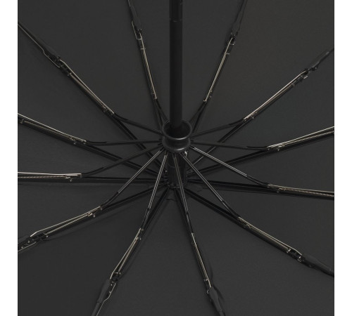 Зонт складной Fiber Magic Major с кейсом, черный