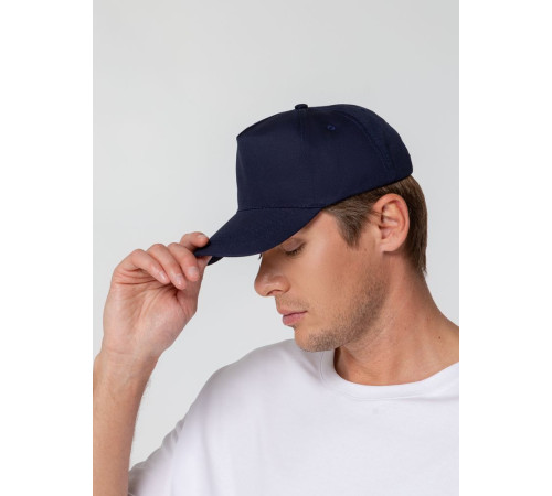 Бейсболка Promo, темно-синяя