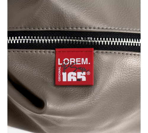 Лейбл из ПВХ Kare, красный