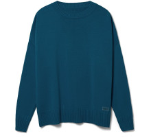 Джемпер оверсайз унисекс Stated в сумке, синий (морская волна)