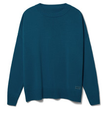 Джемпер оверсайз унисекс Stated в сумке, синий (морская волна)