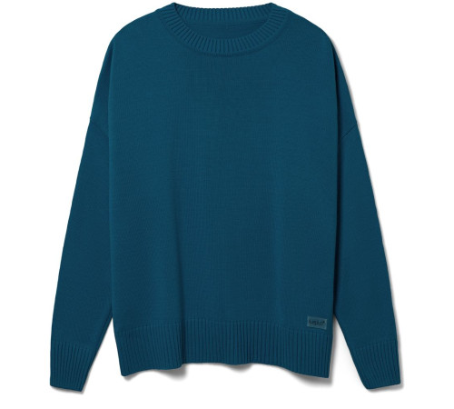 Джемпер оверсайз унисекс Stated в сумке, синий (морская волна)