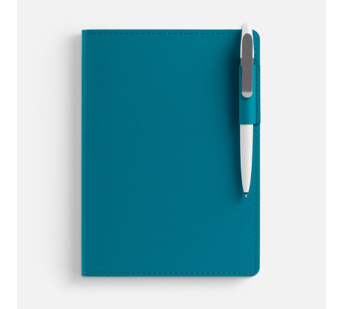 Ежедневник Tact, недатированный, бирюзовый