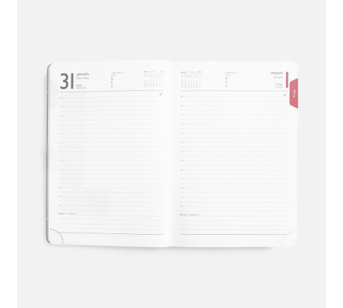 Ежедневник Faro, датированный, черный