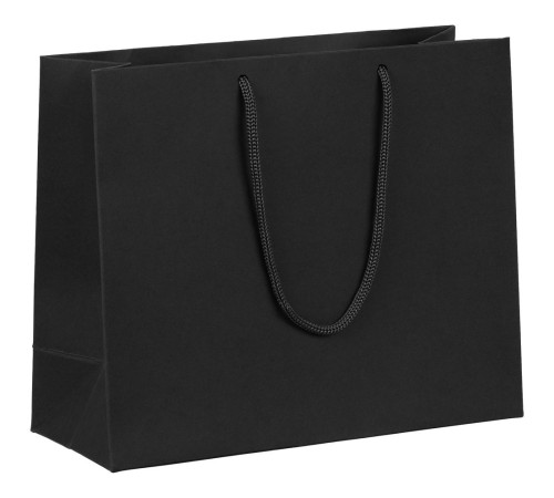 Пакет бумажный Ample Plus S, черный