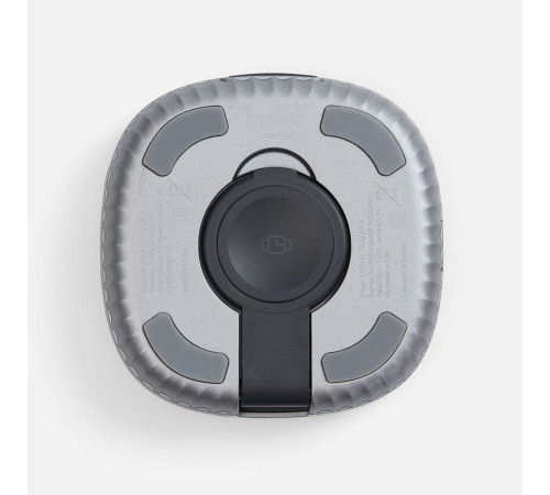 Складная станция беспроводной зарядки flowPad, серая