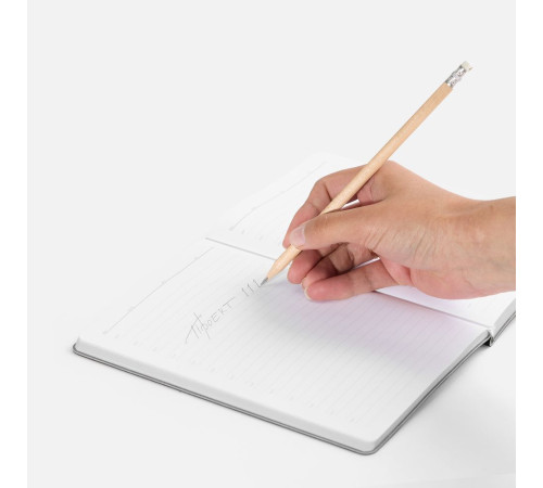 Карандаш простой Triangle с ластиком, неокрашенный