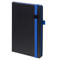 Ежедневник Ton Black, недатированный, черный с синий