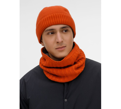 Снуд ComFleece, темно-оранжевый (кирпичный)