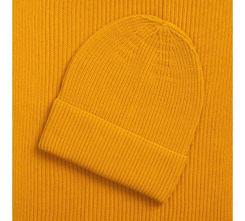 Шапка Nobilis Mono, желтая (медовая)