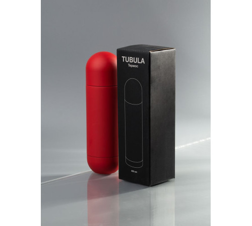 Термос Tubula Soft Touch, красный