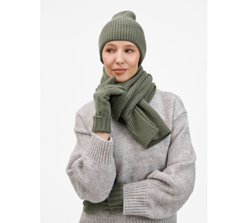 Перчатки Catch Match, зеленые (полынь)