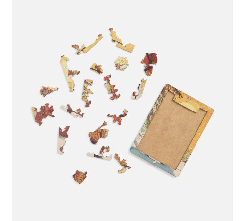 Пазл фигурный «Дед Мороз»