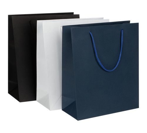 Пакет бумажный Vid L, черный