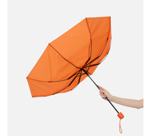Зонт складной Basic, ver.2, оранжевый