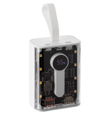 Аккумулятор с быстрой зарядкой Trellis Quick 10000 мАч, белый