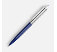 Ручка шариковая Senator Point Metal, ver.2, темно-синяя