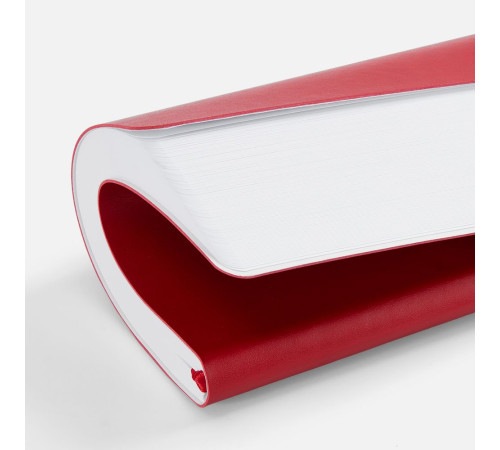 Ежедневник Waltz, недатированный, красный