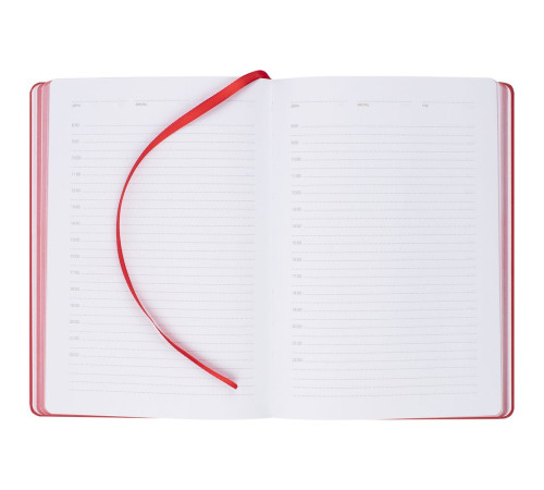 Ежедневник New Factor Metal, красный