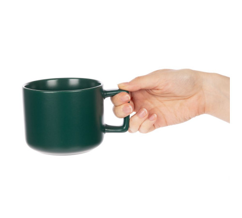 Чашка Jumbo, ver.2, матовая, зеленая