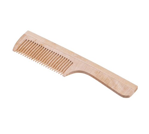 Расческа с ручкой, неокрашенная