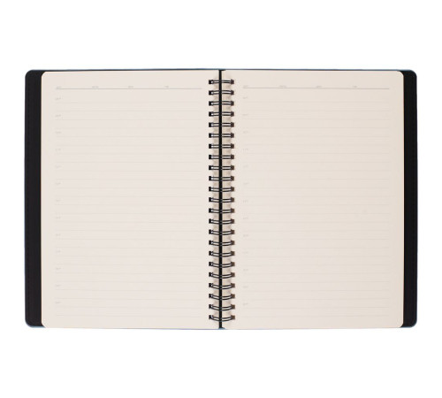 Ежедневник Spring Urban на заказ, недатированный, голубой