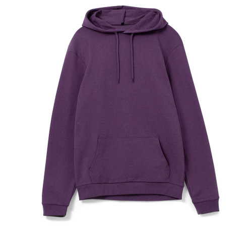 Толстовка с капюшоном унисекс Hoodie, фиолетовый меланж