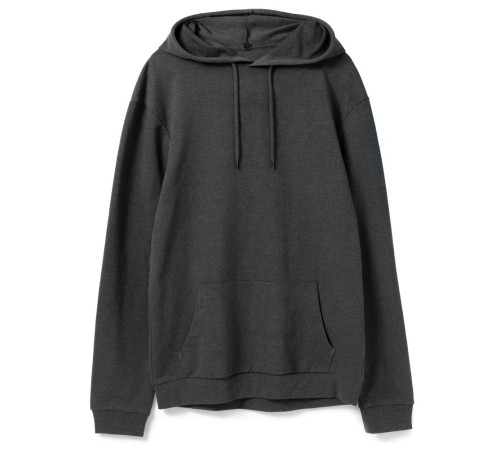 Толстовка с капюшоном унисекс Hoodie, серый меланж (антрацит)