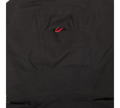 Куртка софтшелл мужская Patrol, черная с синим