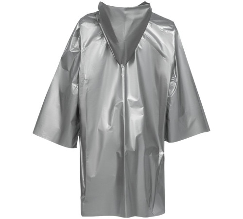 Дождевик-плащ CloudTime, серебристый